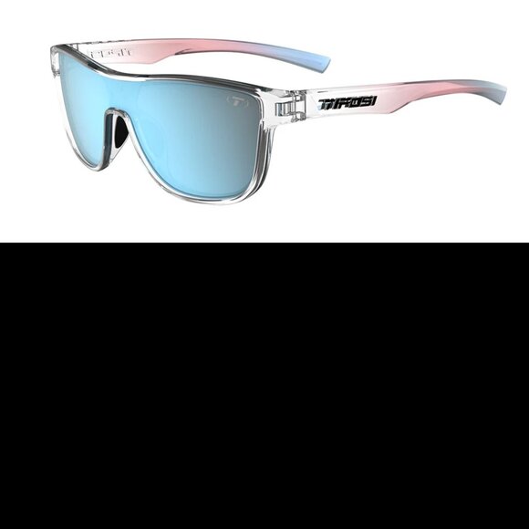 NWOT Tifosi Sizzle Avant Clear Frame - Smoke Tint with Blue Mirror Sunglasses main image 2